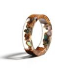 Bague en Bois et Résine Natural