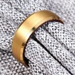 Bague en Bois et Tungstène Wenge pour une Touche D’élégance - 53