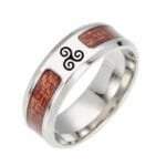 Bague en Bois Triskel: Fièrement Bretonne au Quotidien - 51.9