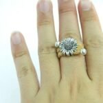 Bague Marguertie Marron en Liège