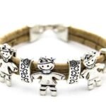 Bracelet en Liège 3 Garçons