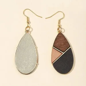 Boucles D’oreilles en Bois Dangle: élégance Naturelle pour tous les Styles