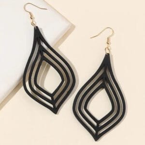 Boucles D’oreilles en Bois Ruisseaux pour un Style Naturel Unique 1 Boucles D’oreilles en Bois Ruisseaux pour un Style Naturel Unique