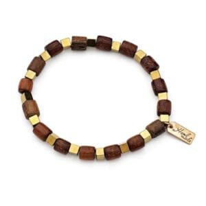 Bracelet en Bois Chic et Naturel pour un Style Distingué