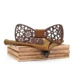 Coffret Noeud Papillon en Bois Chic pour élever votre Style