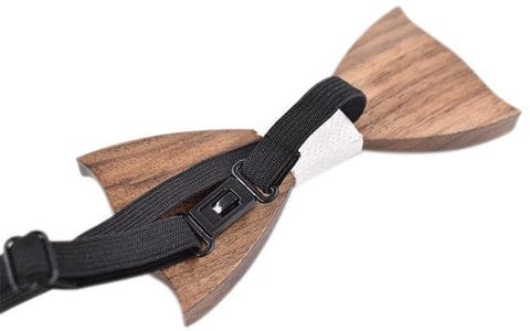 Coffret Complet 3d : Noeud Papillon et Costume Assortie élégants 1 coffret noeud papillon bois blanc