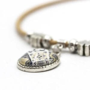 Collier en Liège Azulejos - élégance et Authenticité Portugaise