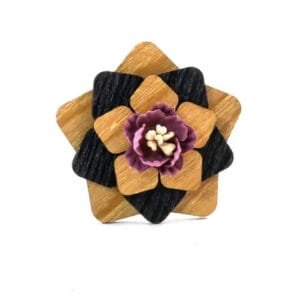 Fleur Décorative en Bois pour un Style Original et Authentique