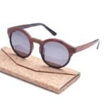 Lunettes de Soleil en Bois Unisexe élégantes et Confortables - Gris