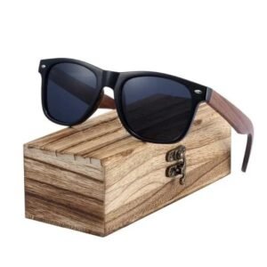 Lunette en Bois de Noyer Noir Homme — Bijoux en Bois