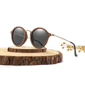 Lunette en Bois Ibiza Branches Métal — Bijoux en Bois