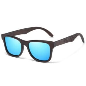 Lunette en Bois Indian Wood Verres Miroir — Bijoux en Bois