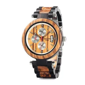 Montre en Bois Homme Showtime - élégance Naturelle et Unique 1 Montre en Bois Homme Showtime - élégance Naturelle et Unique