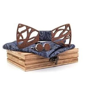 Nœud Papillon Bois Mariage Costume Homme — Bijoux en Bois