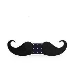 Nœud Papillon Bois La Moustache Costume — Bijoux en Bois