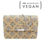 Sac Bandoulière Vegan avec Poche Intérieure Zippée Unique et écologique