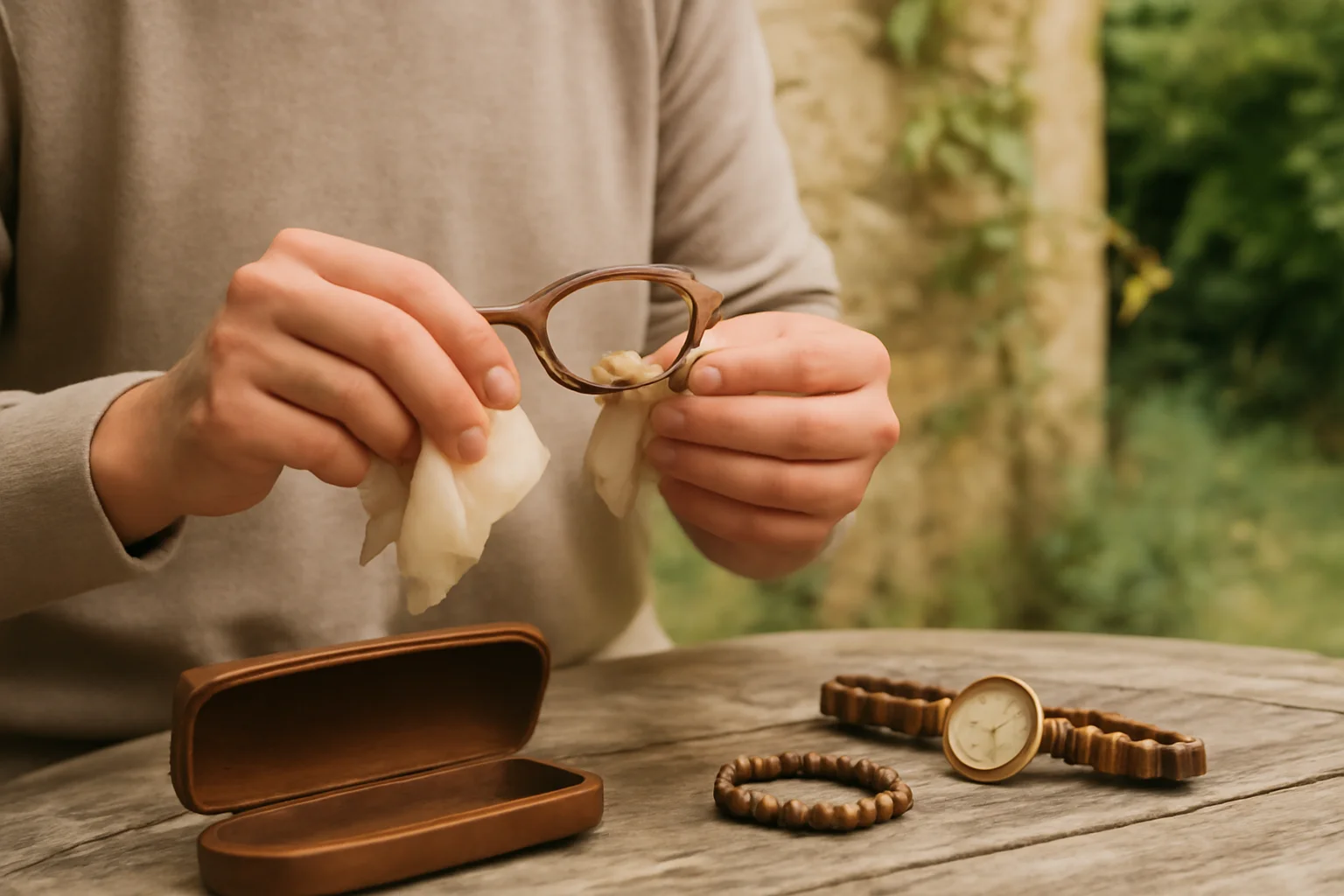 Guide complet : l'entretien des lunettes en bois, comment bien le faire